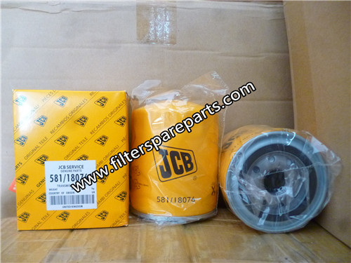 581-18076 Jcb transmission spin-on filter